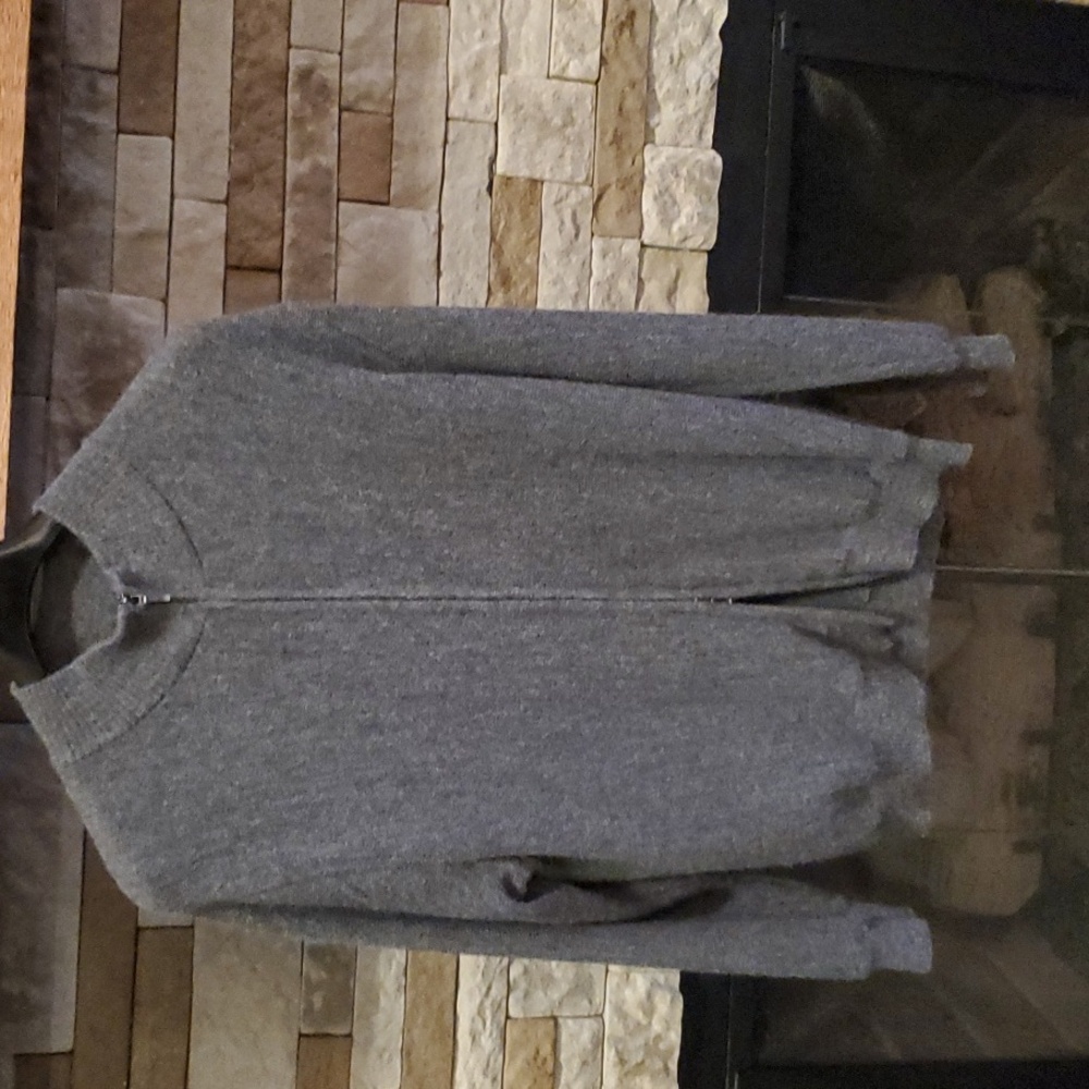 NWT PAUL STUART 100% ALPACA  CARDIGAN SWEATER SIZE LARGE